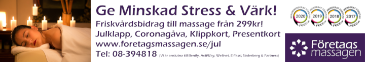 Funderar du på vad du skall ge i Julklapp? - Massage Kungsholmen - Företagsmassagen