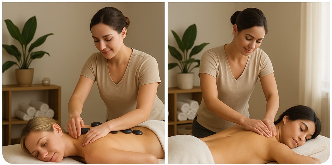 Företagsmassage Bromma - massage på Jobbet